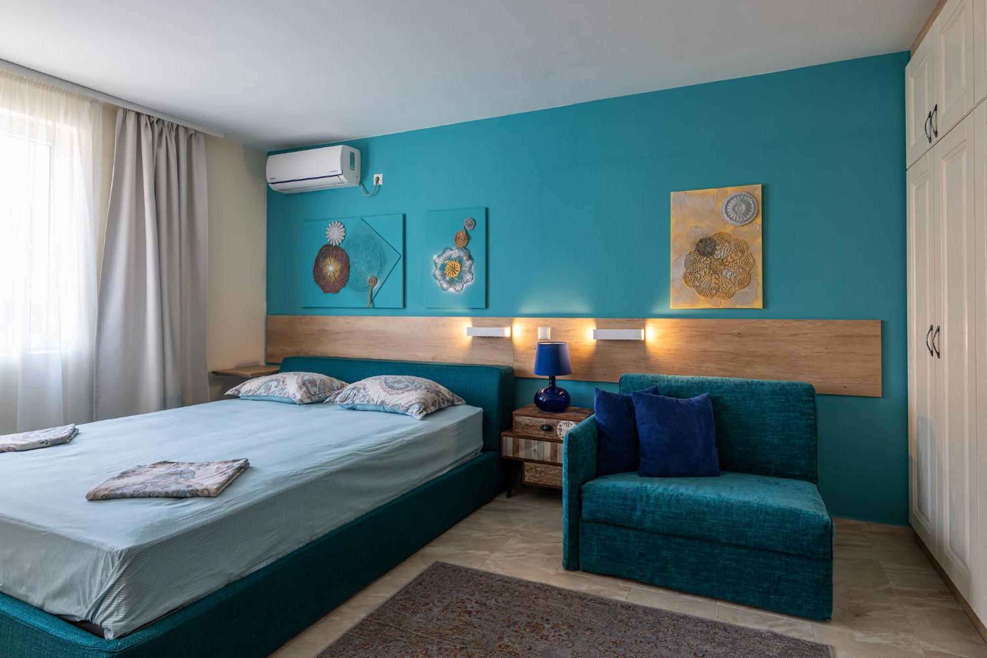 Turquoise Apartment Pomorie Bagian luar foto