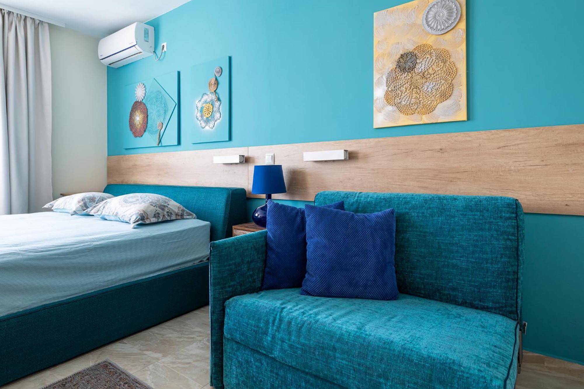 Turquoise Apartment Pomorie Bagian luar foto