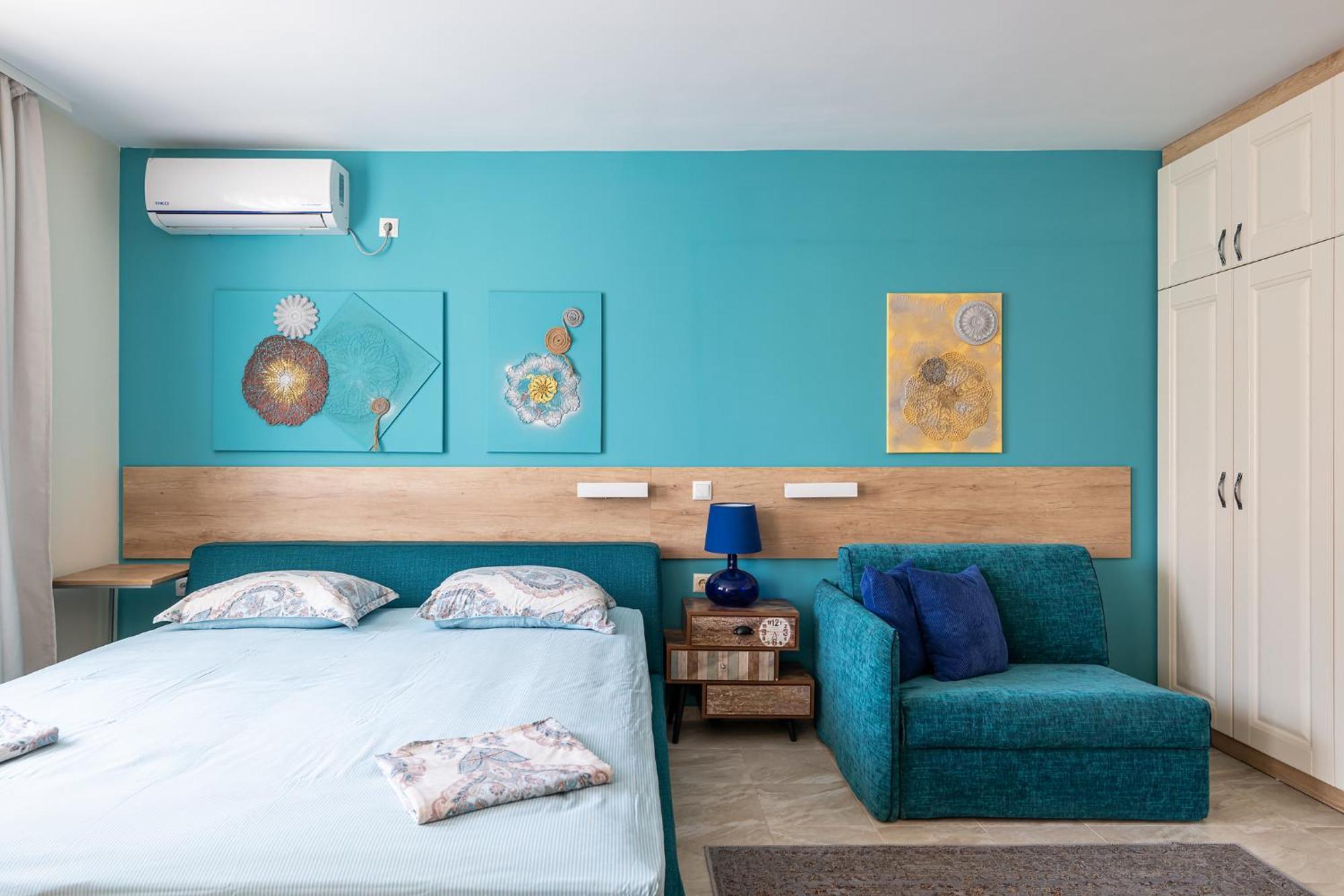 Turquoise Apartment Pomorie Bagian luar foto